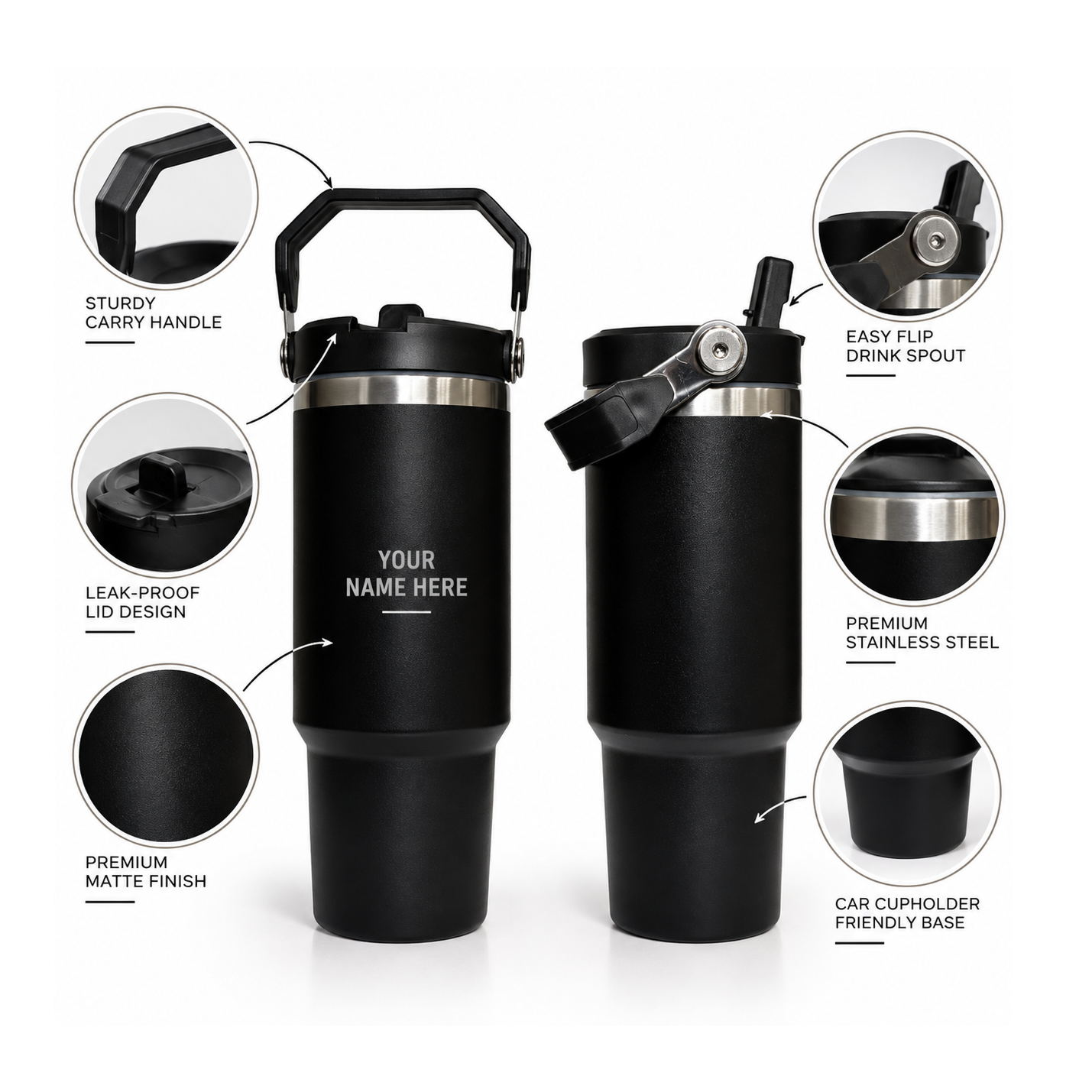 Tumbler With Handle