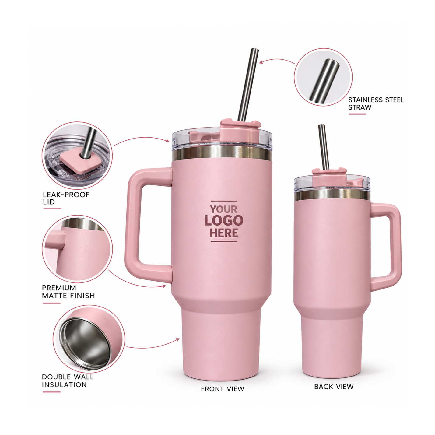 Pink Tumbler